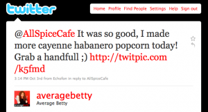 click to enlarge Average Betty tweet #2