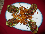 Shrimp Kabobs and SW Bruschetta Shrimp Kabobs and SW Bruschetta