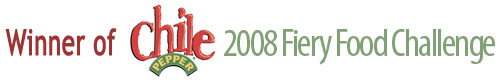 Chile Pepper magazine Fiery Food Challenge